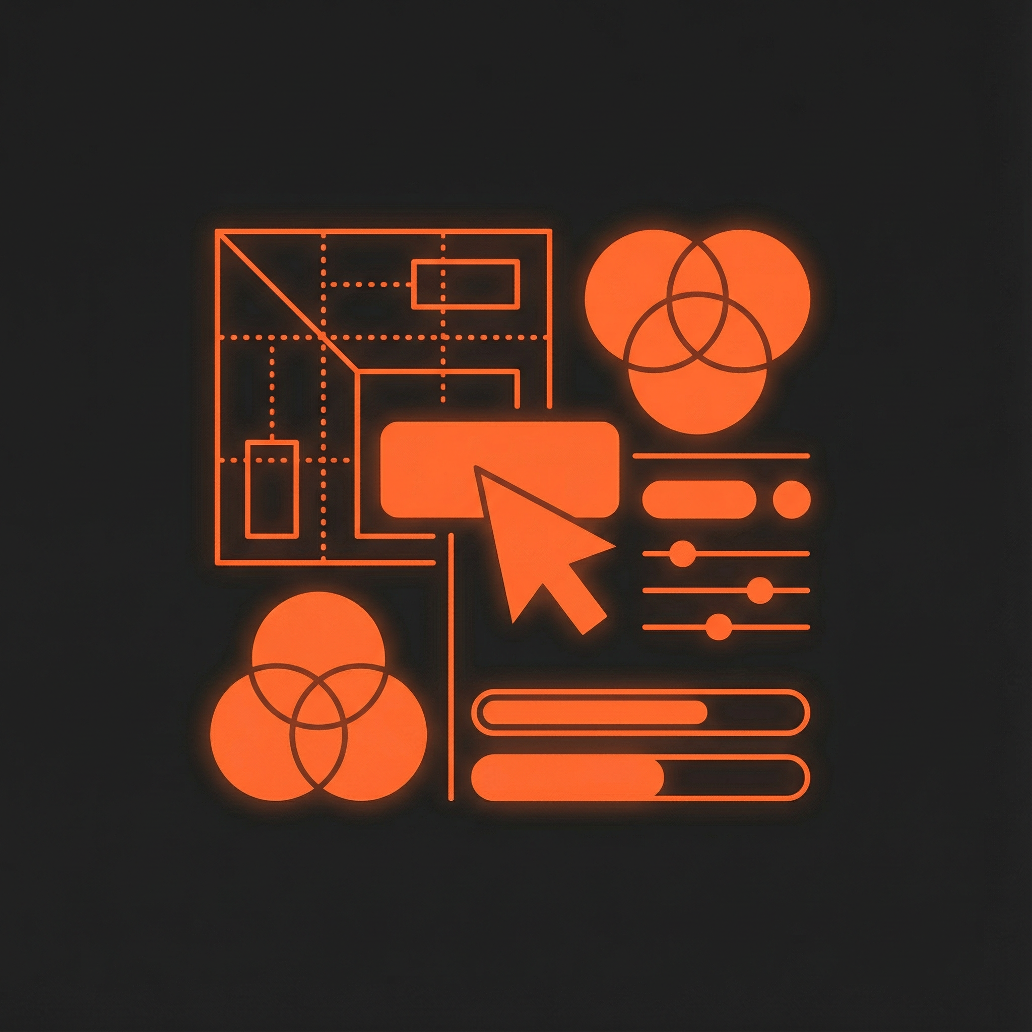 UI/UX Design Icon